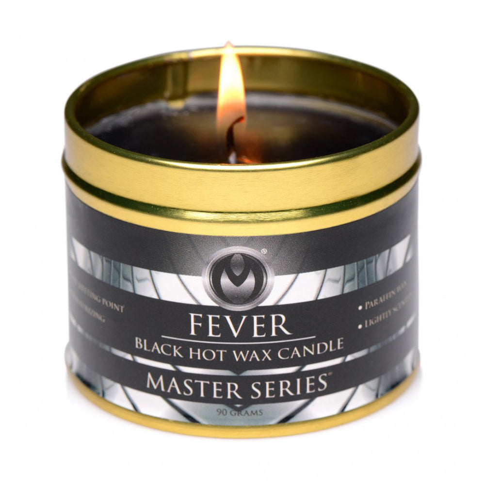 Vela de cera caliente Fever (negra)