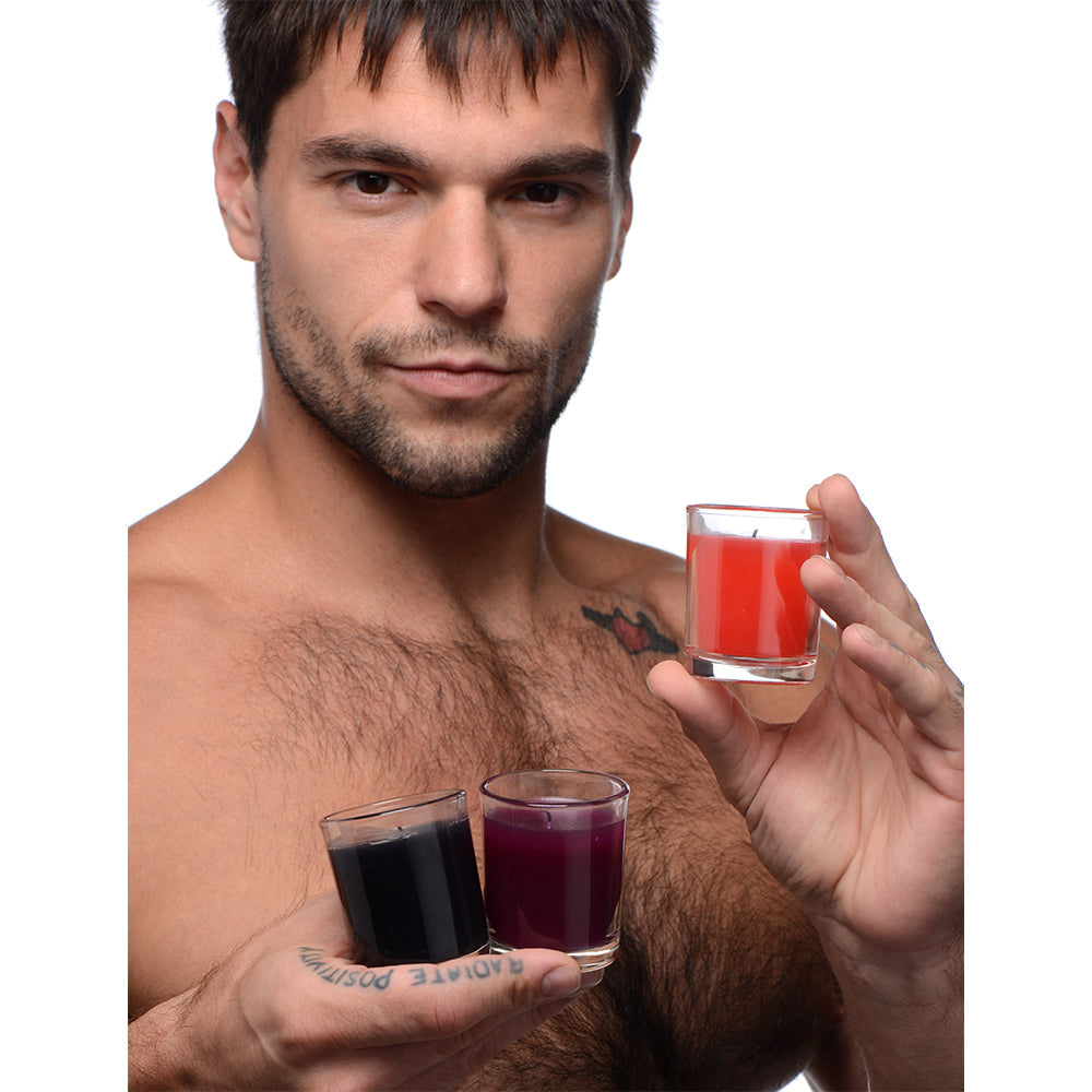 Juego de velas de cera Flame Drippers
