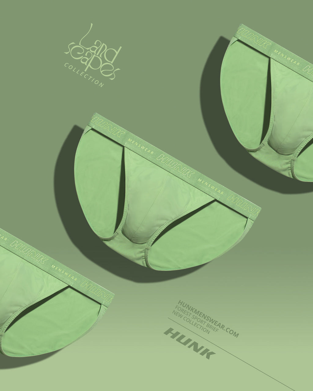 Forest Sport Brief - DealByEthan.gay loves HUNK Menswear