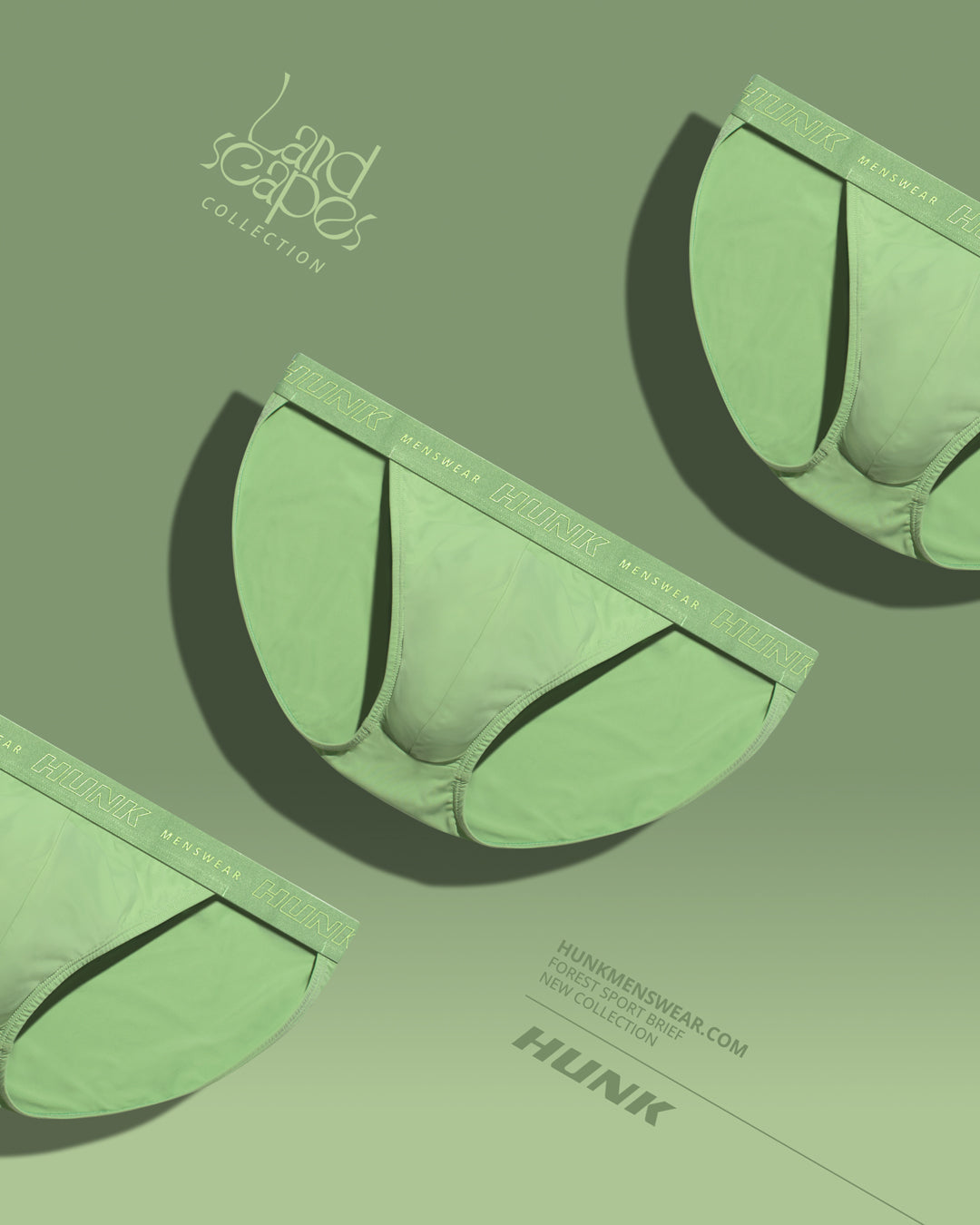 Forest Sport Brief - DealByEthan.gay loves HUNK Menswear