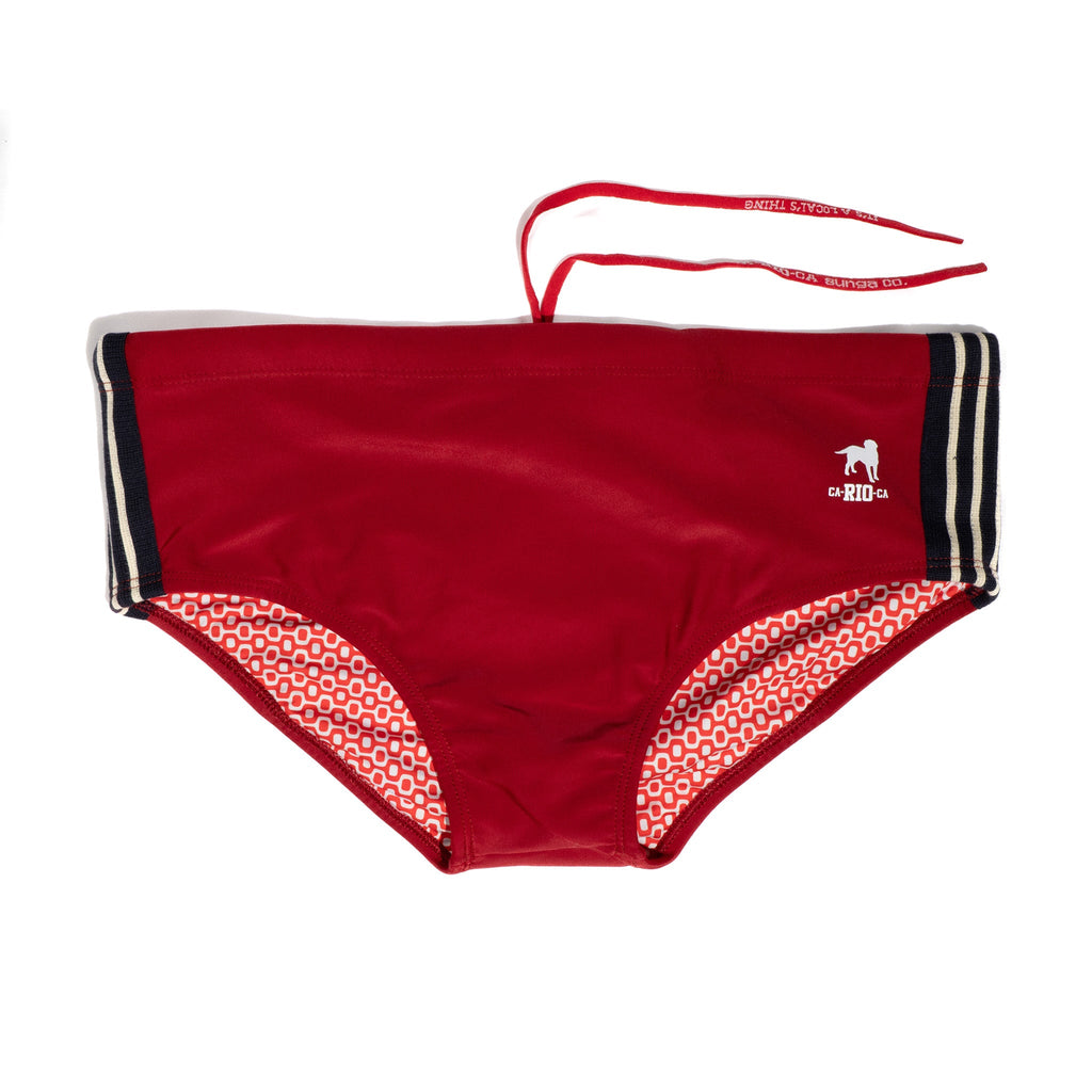 CA-RIO-CA Vermelho Sunga - Designer Swim Shorts
