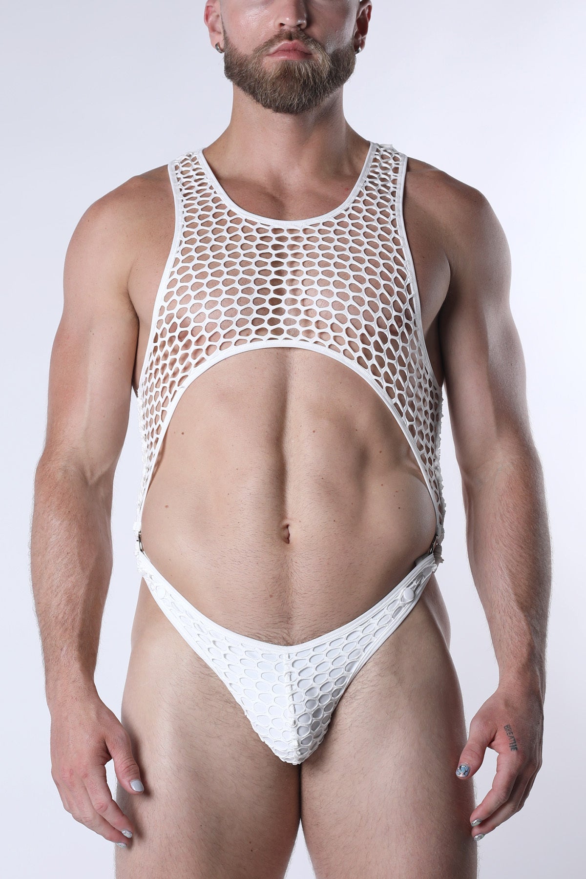 CellBlock 13 Vaux Galaxy Body Suit - White