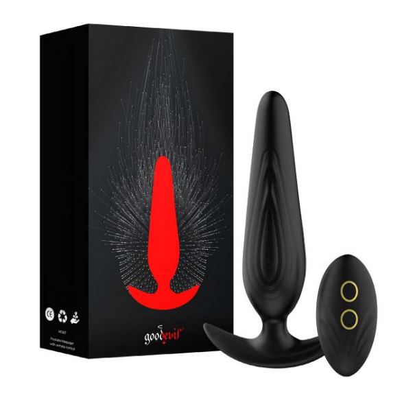 Plug anal superpoderoso Good Devil con control remoto