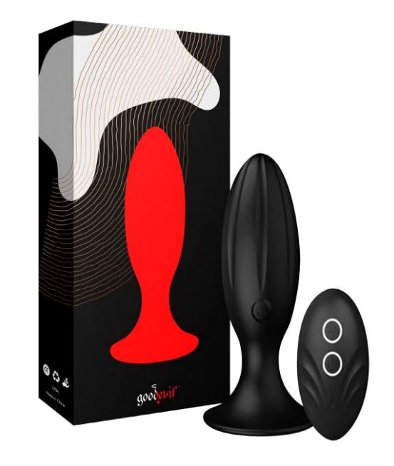 Plug anal Good Devil con control remoto