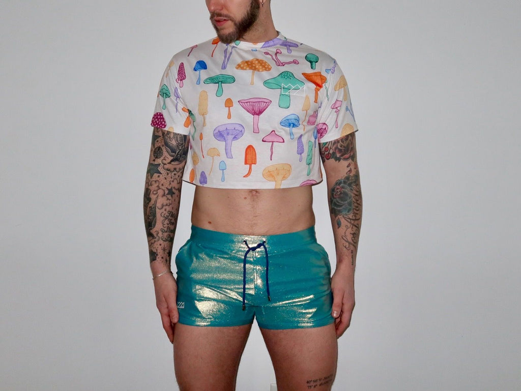 GLITTER SWIM SHORT - DealByEthan.gay loves Chris Turk
