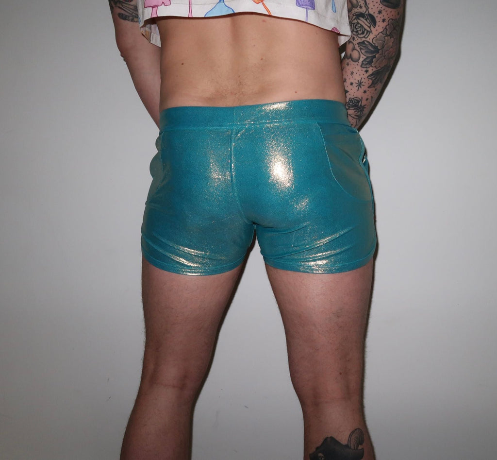 GLITTER SWIM SHORT - DealByEthan.gay loves Chris Turk