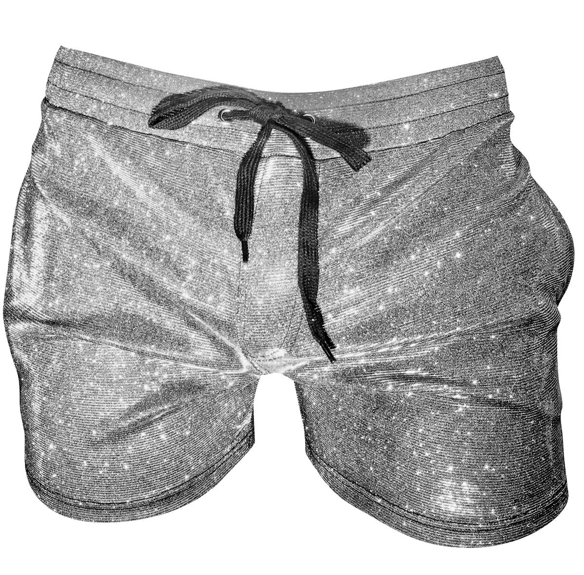 Glitzernde Booty Shorts