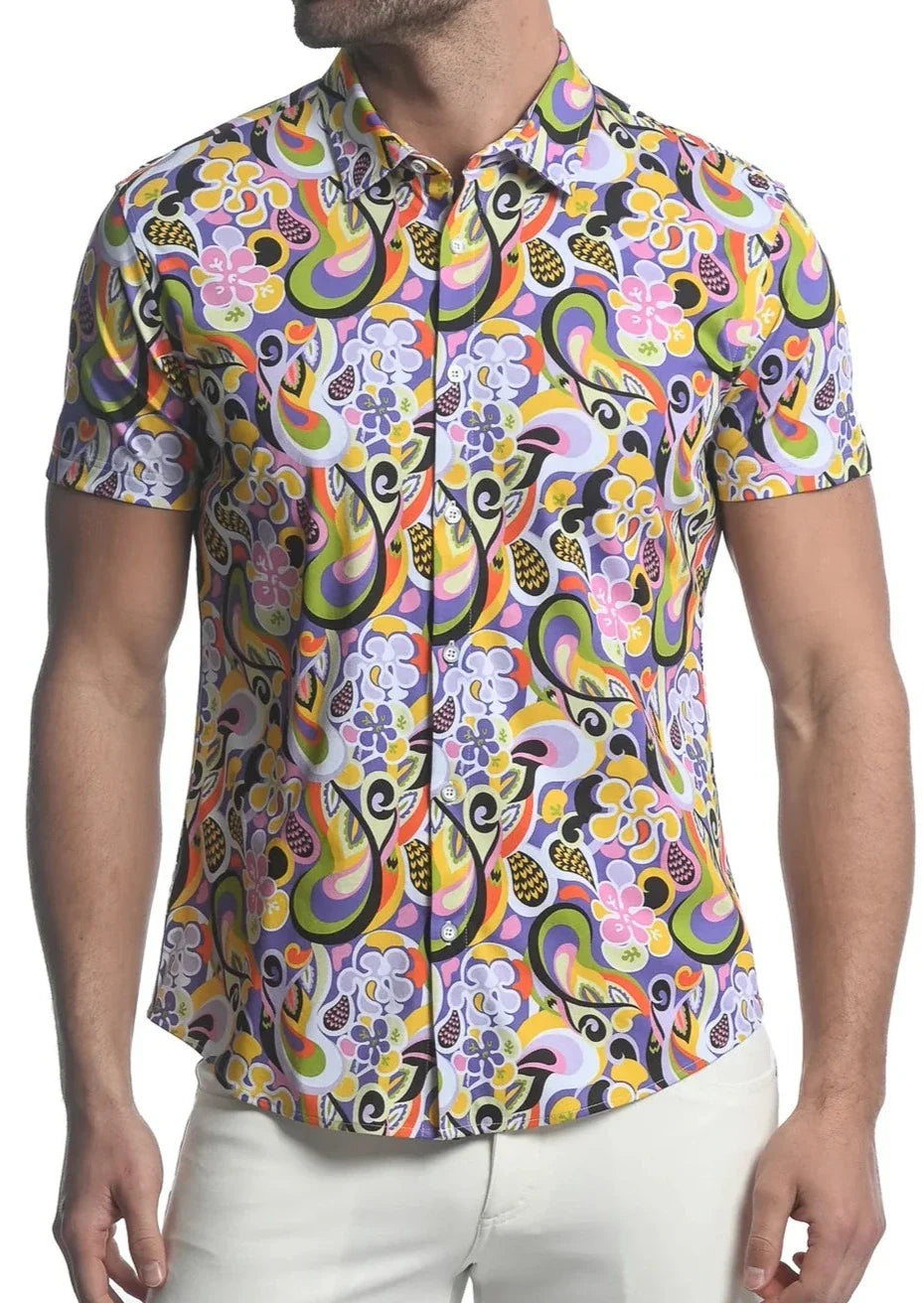 GROOVE STRETCH KNIT SHIRT - DealByEthan.gay loves ST33LE