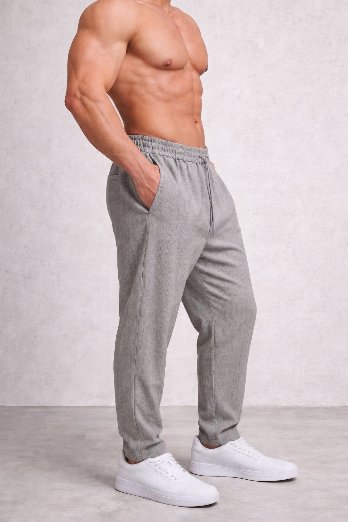 Jed North Men's Athletic Dress Pants - Gray