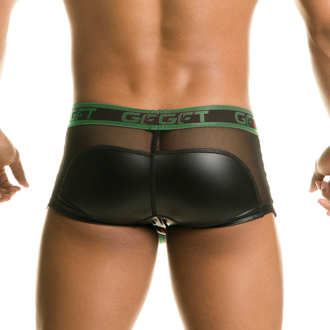Gigo 1 Fetiche Green Trunk Zipper - DealByEthan.gay loves Gigo Underwear