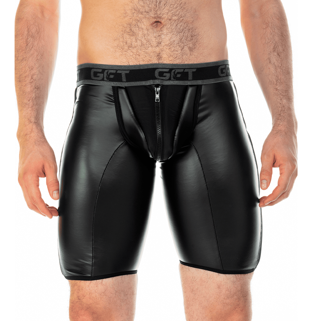 Gigo 2 Fetiche Black Zipper Trunk Long - DealByEthan.gay loves Gigo Underwear