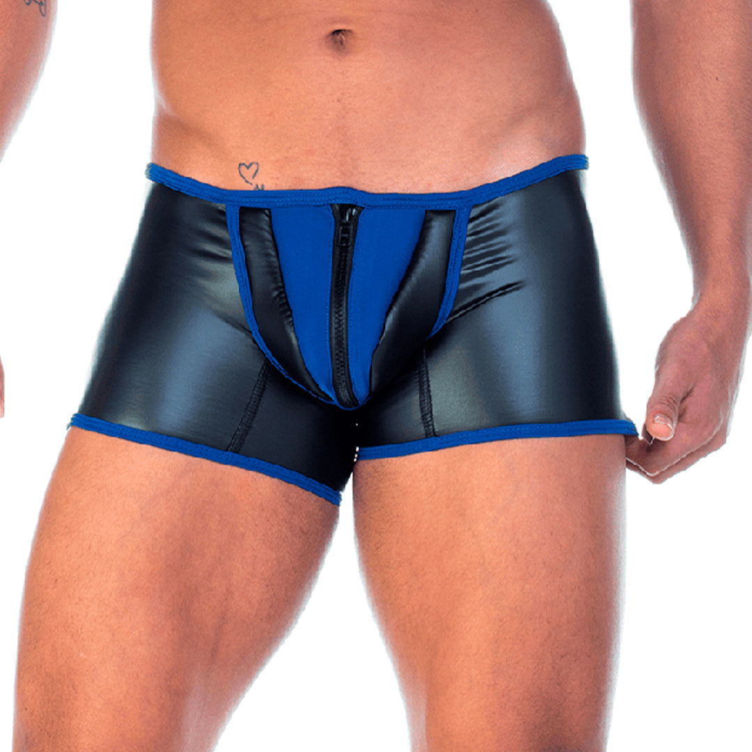 Gigo 2 Fetiche Blue Zipper Trunk - DealByEthan.gay loves Gigo Underwear