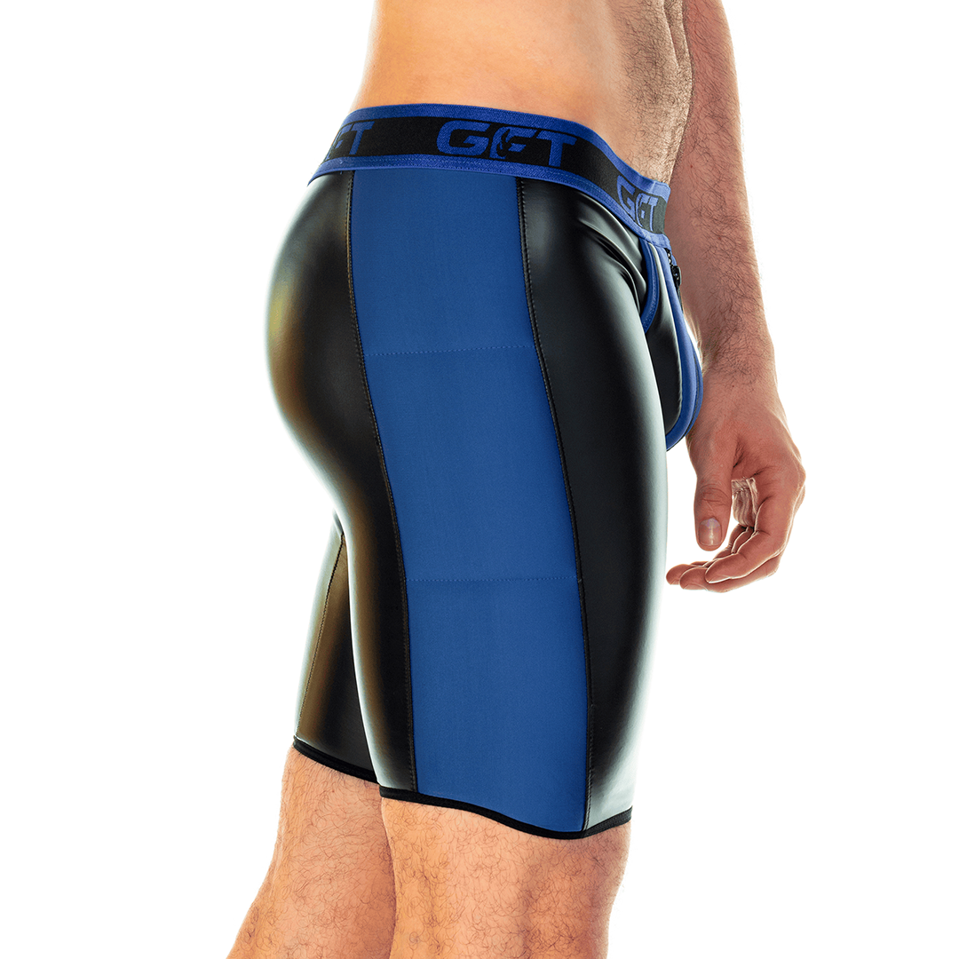 Gigo 2 Fetiche Blue Zipper Trunk Long - DealByEthan.gay loves Gigo Underwear