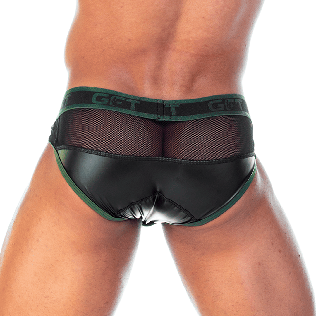 Gigo 2 Fetiche Green Zipper Brief - DealByEthan.gay loves Gigo Underwear