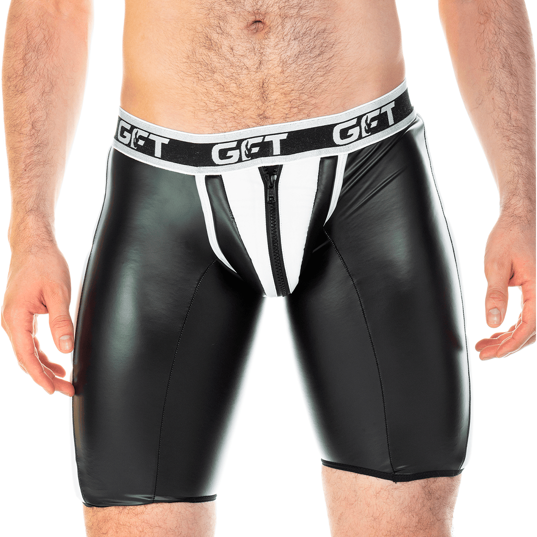 Gigo 2 Fetiche White Zipper Trunk Long - DealByEthan.gay loves Gigo Underwear