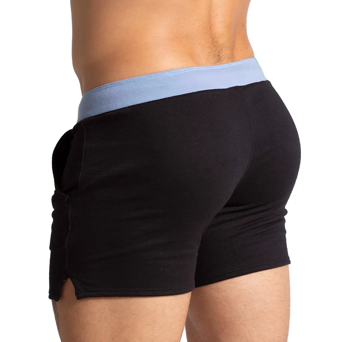 Gigo Alfa Black Blue Short - DealByEthan.gay loves Gigo Underwear