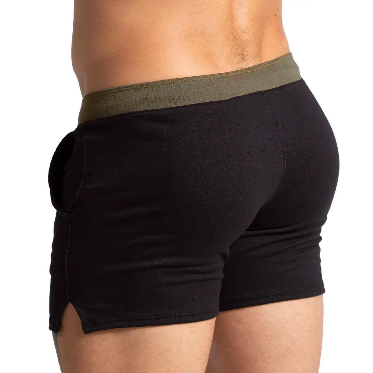 Gigo Alfa Black Green Short - DealByEthan.gay loves Gigo Underwear