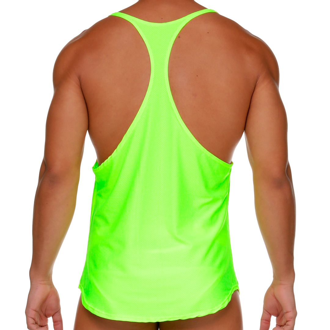 ARAB YELLOW TANK - Sexy yellow t-shirt for men, sleeveless t-shirt