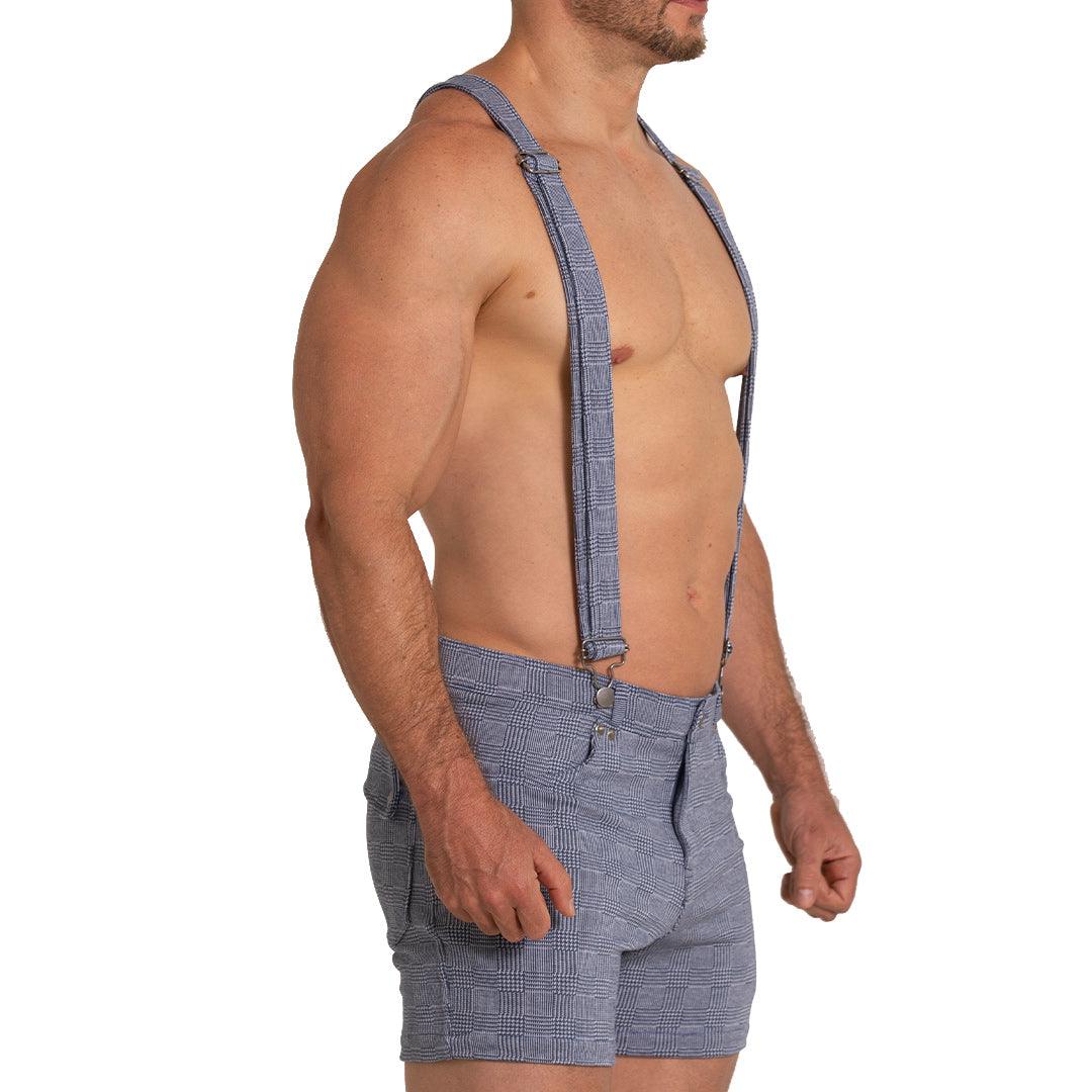 Gigo Aventurer Blue Square Short - DealByEthan.gay loves Gigo Underwear