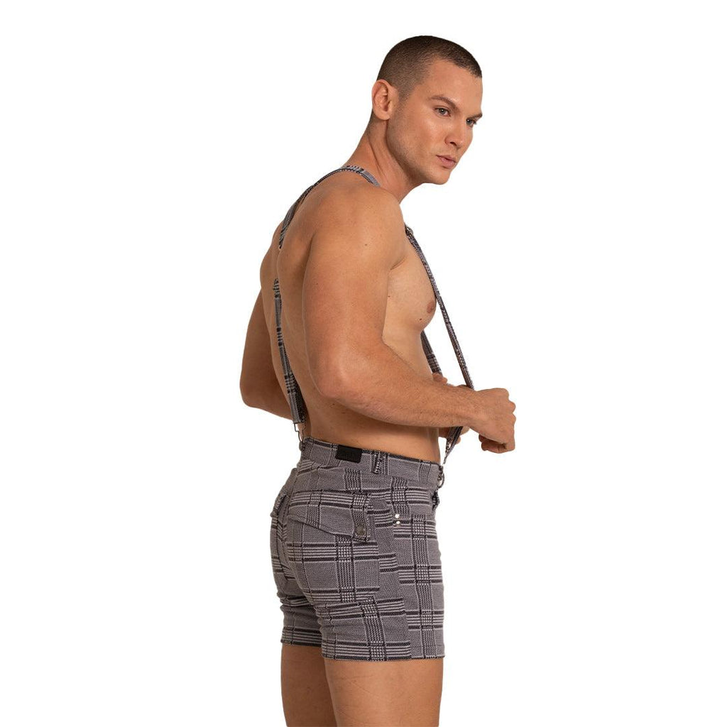 Gigo Aventurer Gray Square Short - DealByEthan.gay loves Gigo Underwear