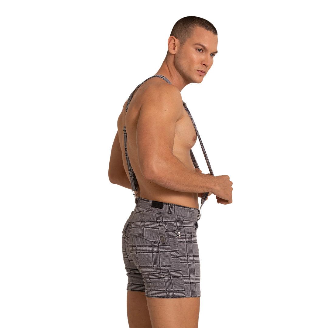 Gigo Aventurer Gray Square Short - DealByEthan.gay loves Gigo Underwear