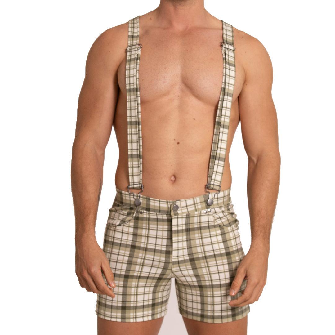 Gigo Aventurer Green Square Short - DealByEthan.gay loves Gigo Underwear