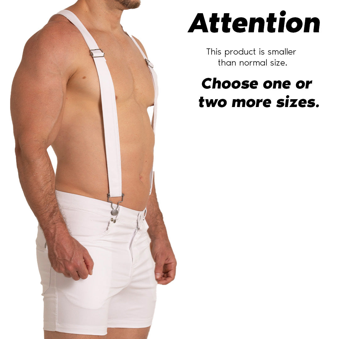 Gigo Aventurer White Short - DealByEthan.gay loves Gigo Underwear