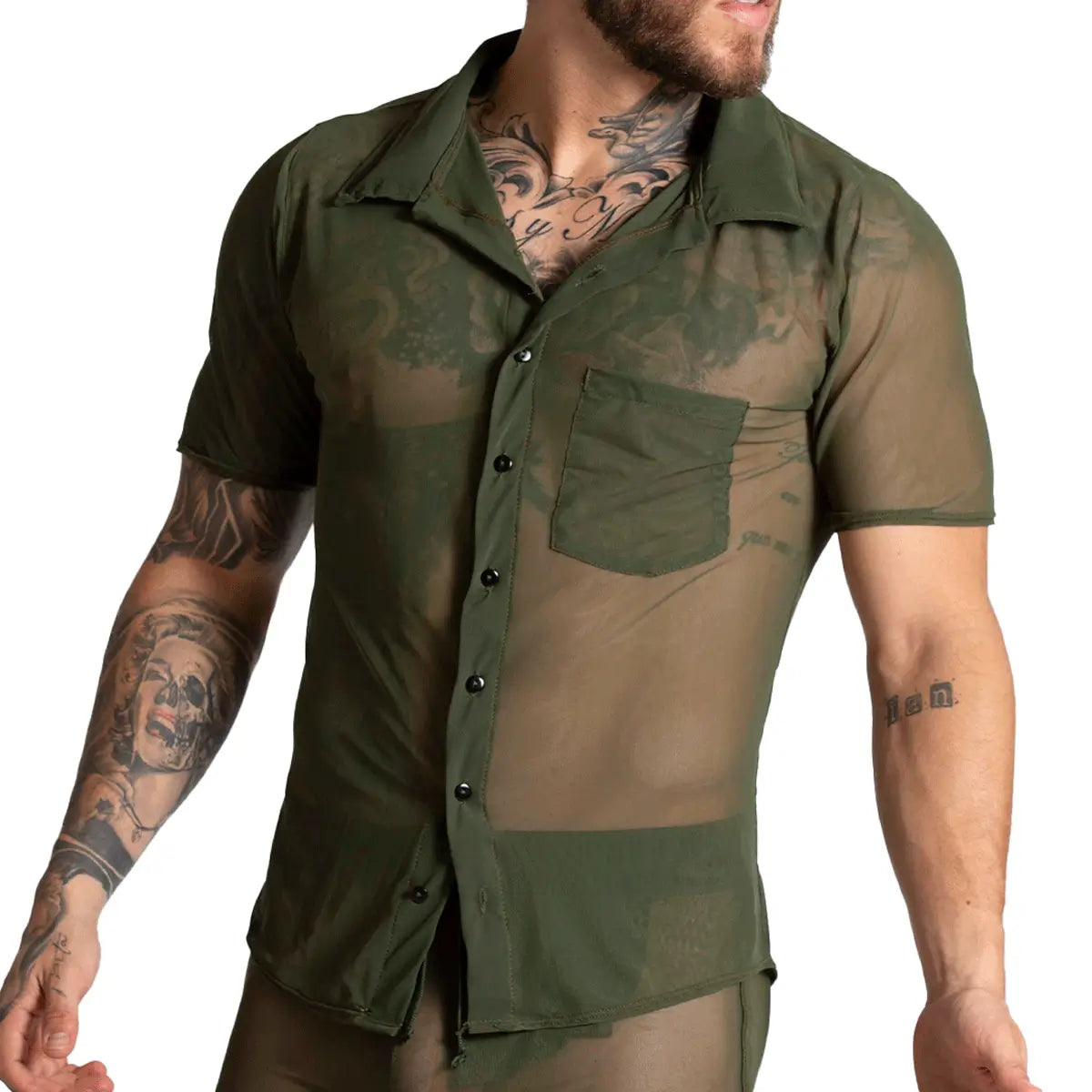 Gigo Bahia Green Shirt - DealByEthan.gay loves Gigo Underwear