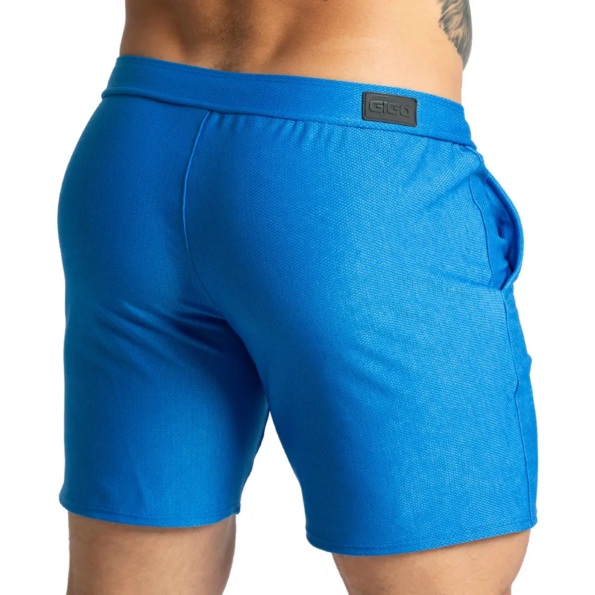 Gigo Belucci Blue Short - DealByEthan.gay loves Gigo Underwear