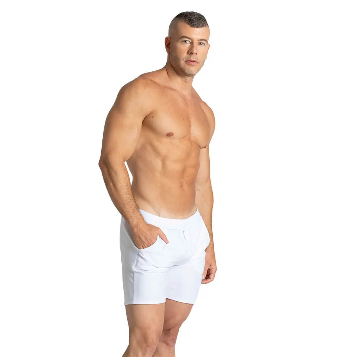 Gigo Belucci White Short - DealByEthan.gay loves Gigo Underwear