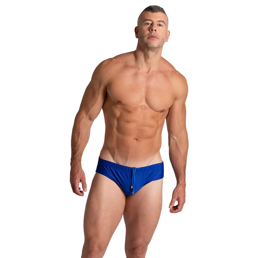 BRAZILIAN BLUE SWIM BRIEF - Blue men's swim thong