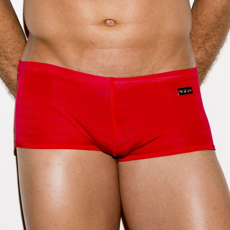 Gigo CLASSIC RED Short Boxer Underwear G02119 Size M - DealByEthan.gay loves Gigo Underwear