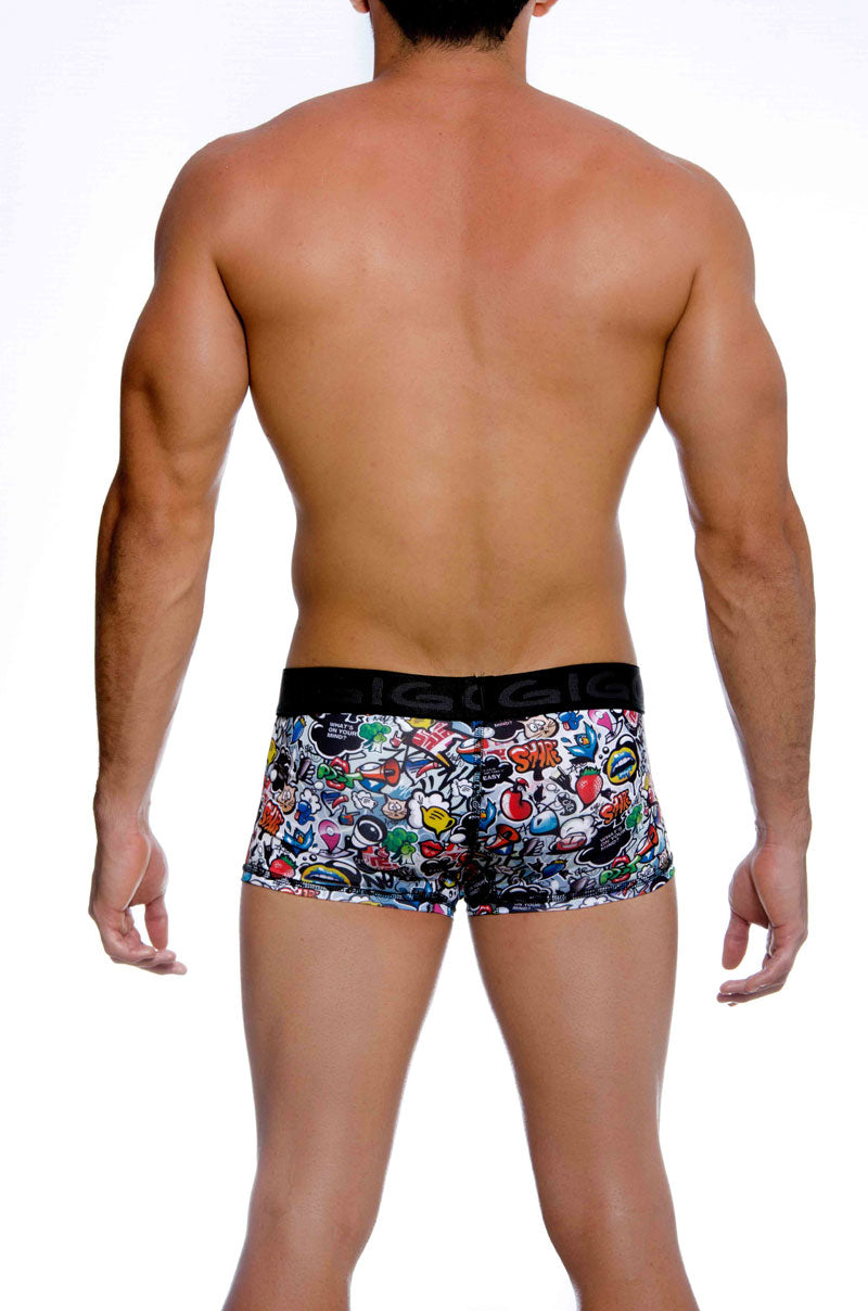 Gigo CRAZY Short Boxer Underwear G02003-CRAZY Size M - DealByEthan.gay loves Gigo Underwear