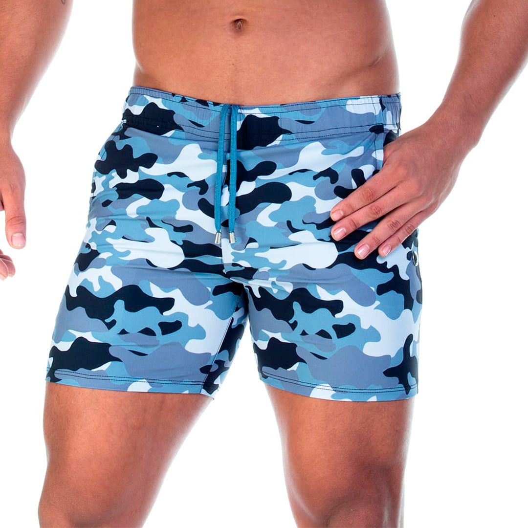 Gigo Camo Black Beachwear - DealByEthan.gay loves Gigo Underwear