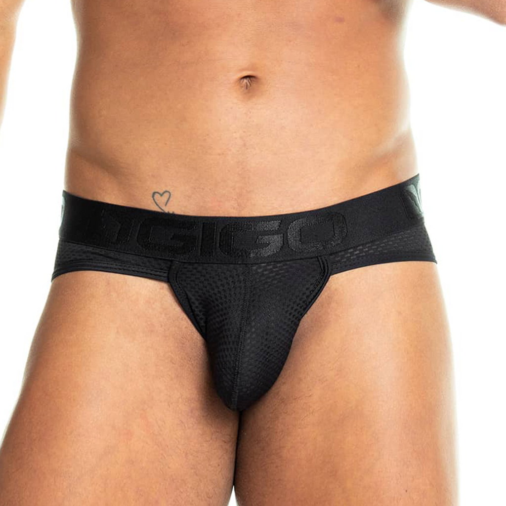 CAMO BLACK BRIEF - Men's camouflage brief