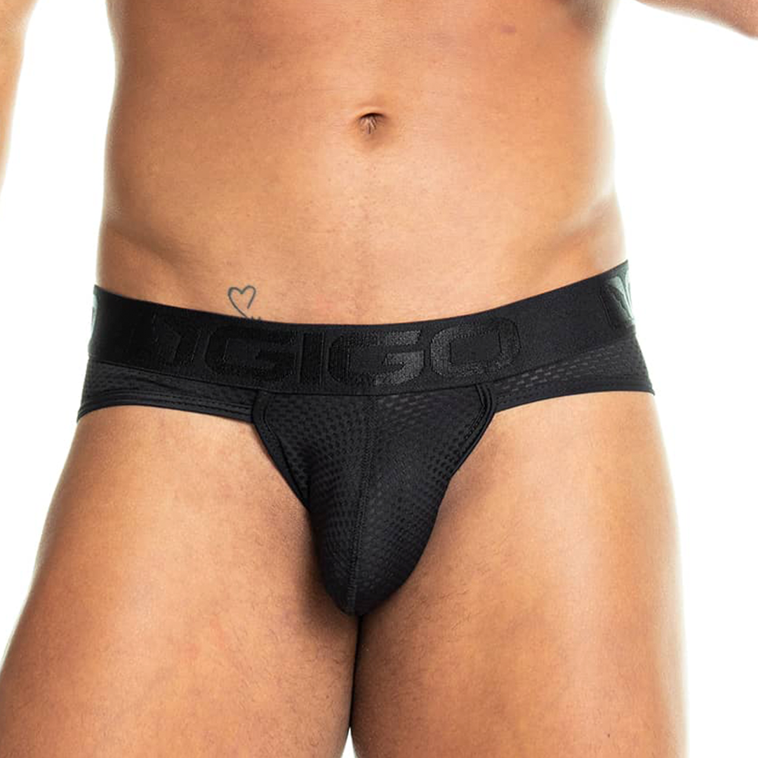 CAMO BLACK BRIEF - Men's camouflage brief