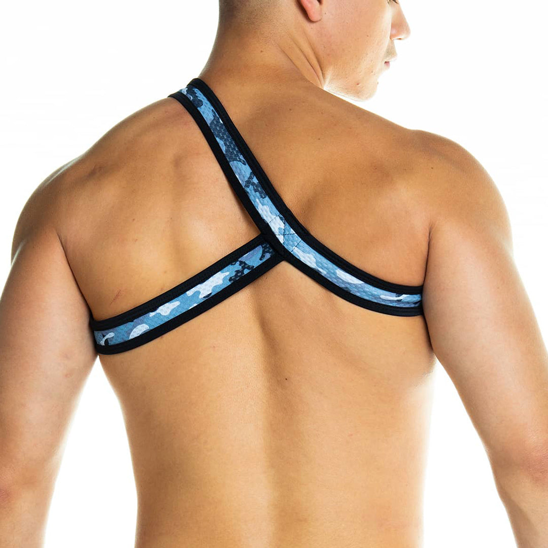 CAMO BLACK HARNESS - Camouflage harness for men
