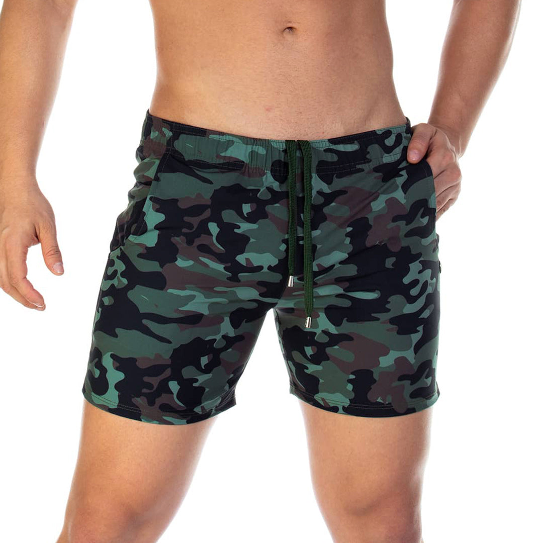 Gigo Camo Green Beachwear - DealByEthan.gay loves Gigo Underwear