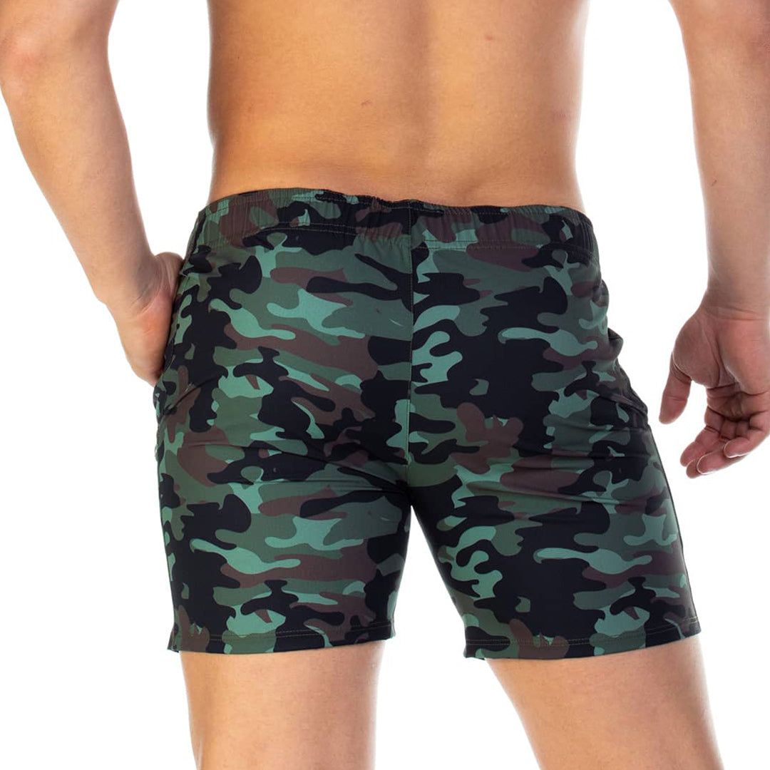 Gigo Camo Green Beachwear - DealByEthan.gay loves Gigo Underwear