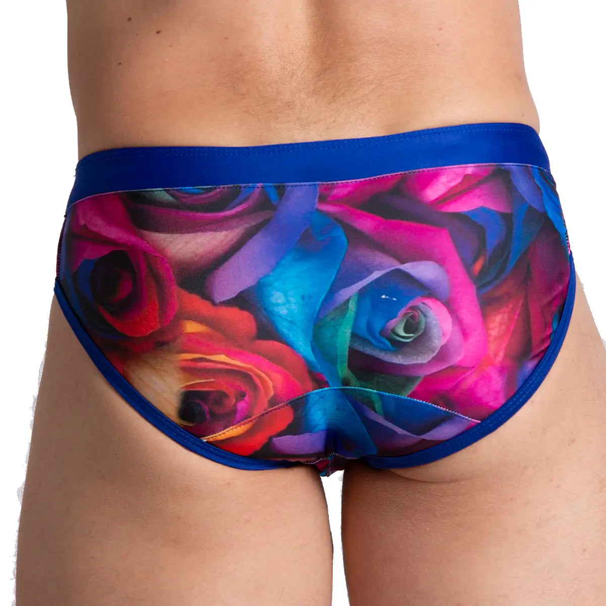 CARNATIONS SWIM BRIEF - Men's printed swimsuit thong