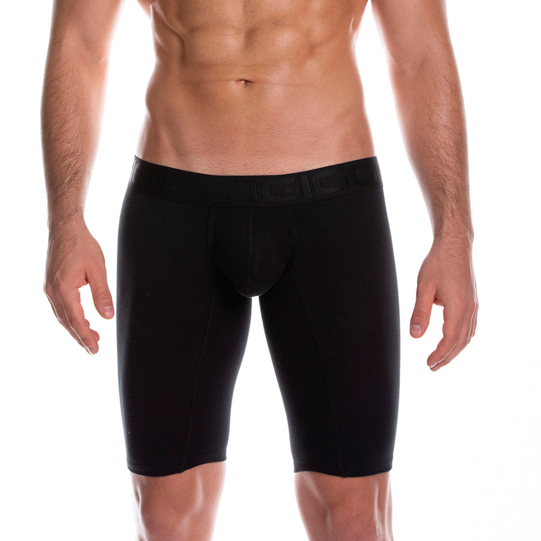 Gigo Cautious Black Trunk Long - DealByEthan.gay loves Gigo Underwear