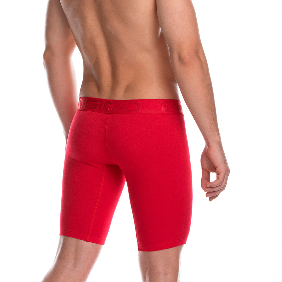 Gigo Cautious Red Trunk Long - DealByEthan.gay loves Gigo Underwear