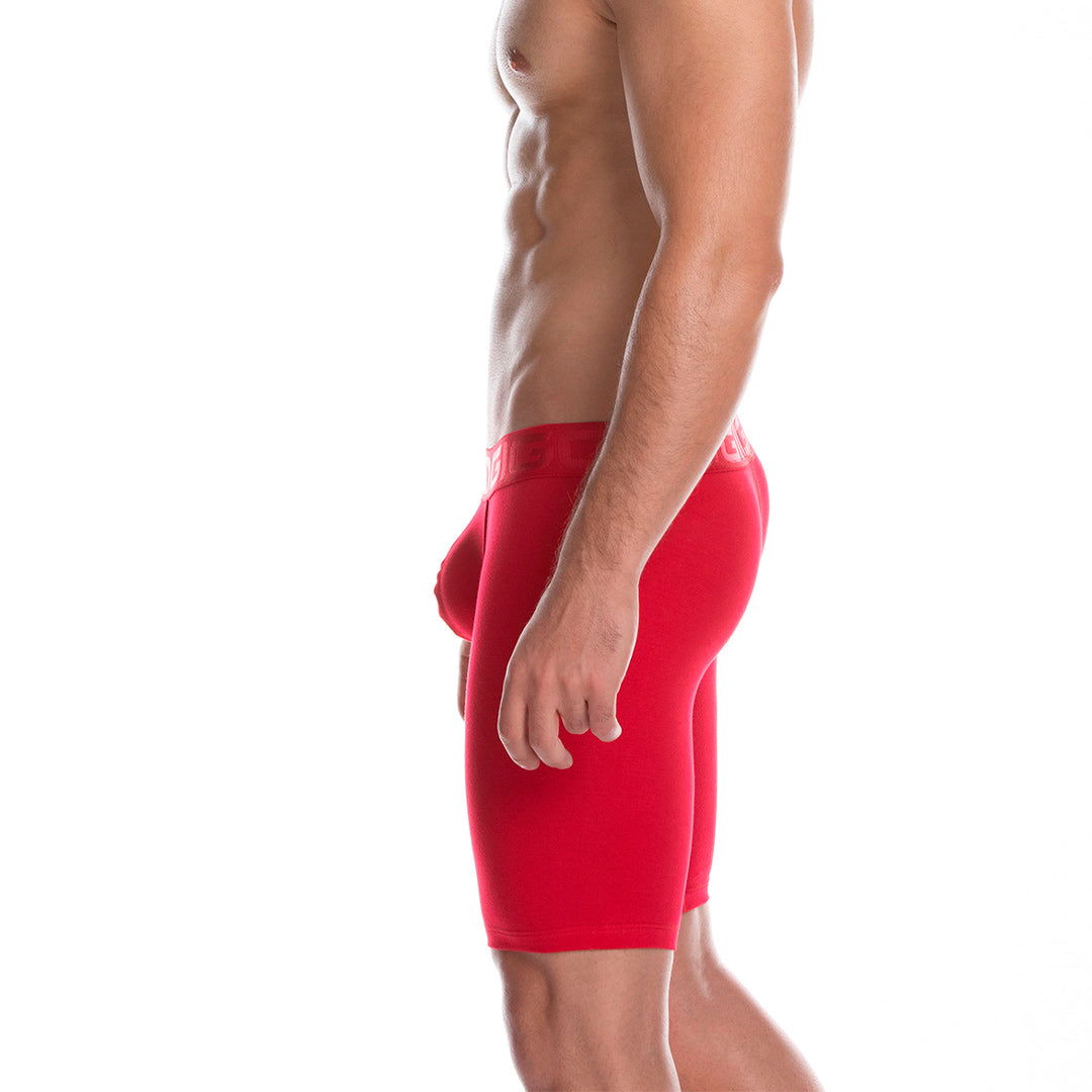 Gigo Cautious Red Trunk Long - DealByEthan.gay loves Gigo Underwear