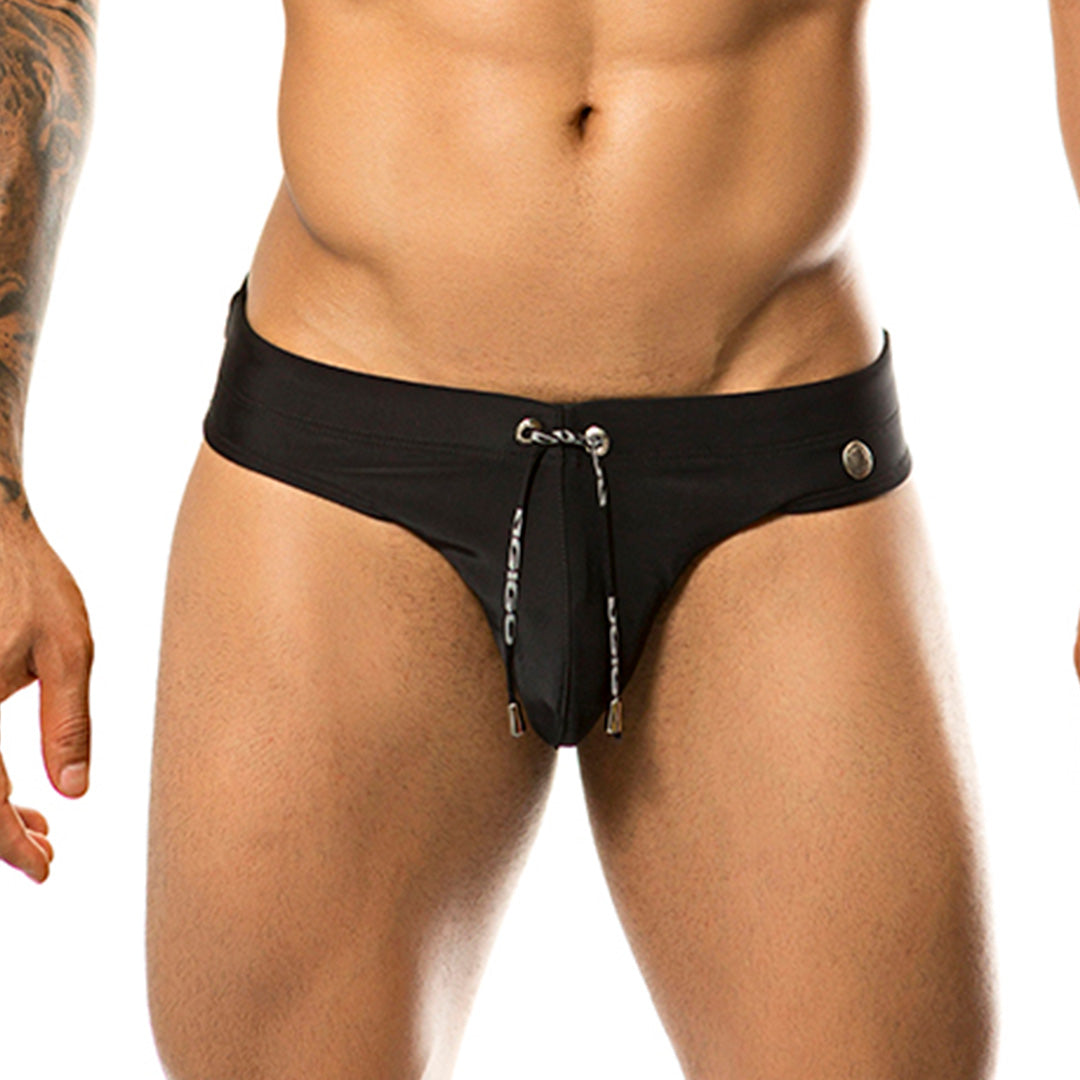 CLASSIC BLACK SWIM BRIEF - Black swimsuit for men
