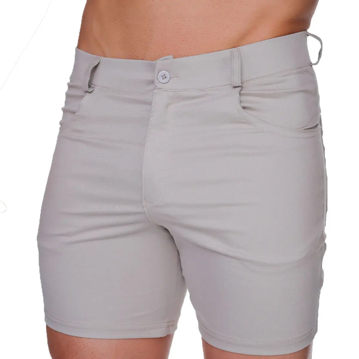 CLASSIC FOREVER BEIGE SHORT - Men's beige shorts