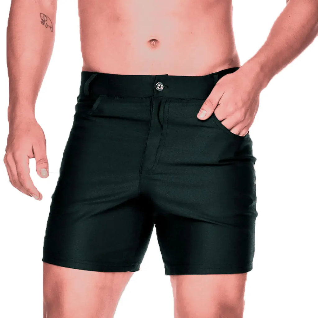 CLASSIC FOREVER BLACK SHORT - Men's black shorts