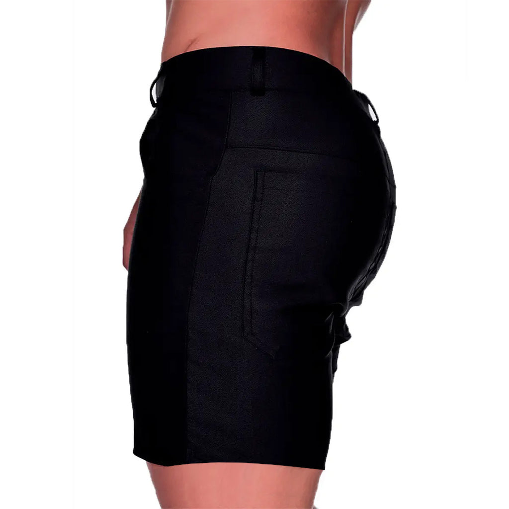 CLASSIC FOREVER BLACK SHORT - Men's black shorts
