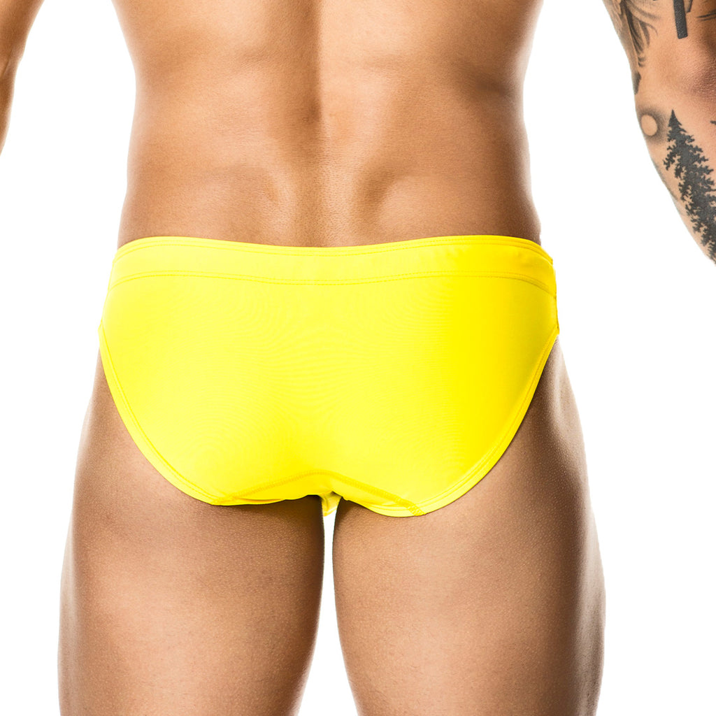 CLASSIC YELLOW SWIM BRIEF - Yellow men's swim thong