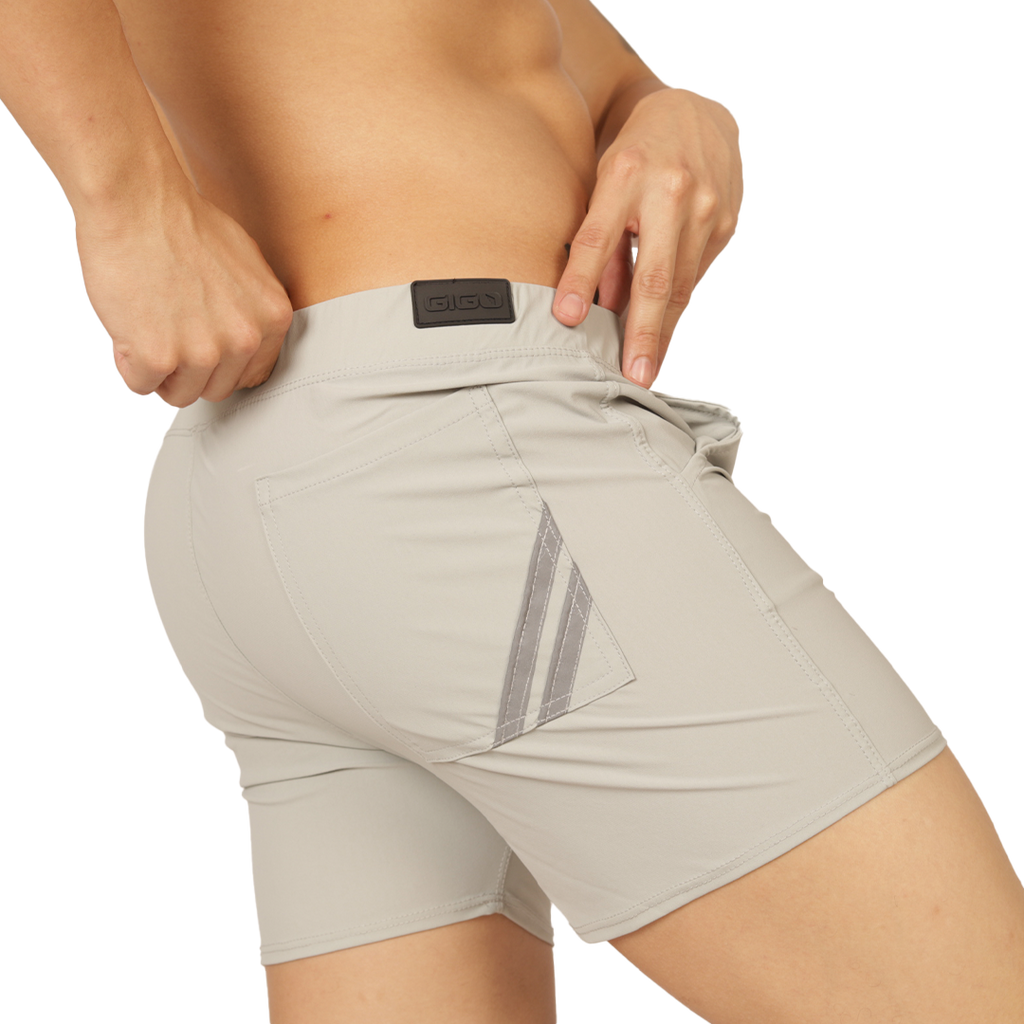 Gigo Club Gray Short - DealByEthan.gay loves Gigo Underwear