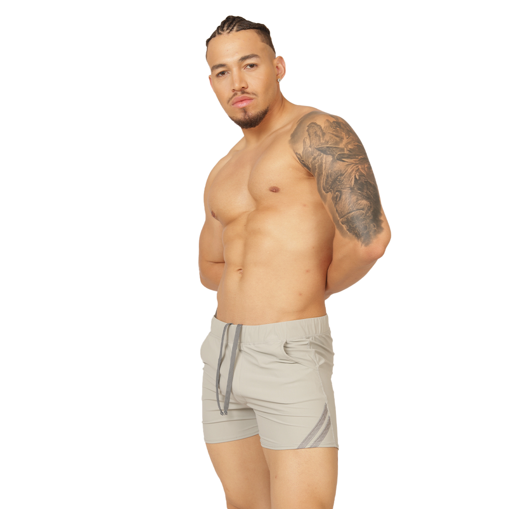 Gigo Club Gray Short - DealByEthan.gay loves Gigo Underwear